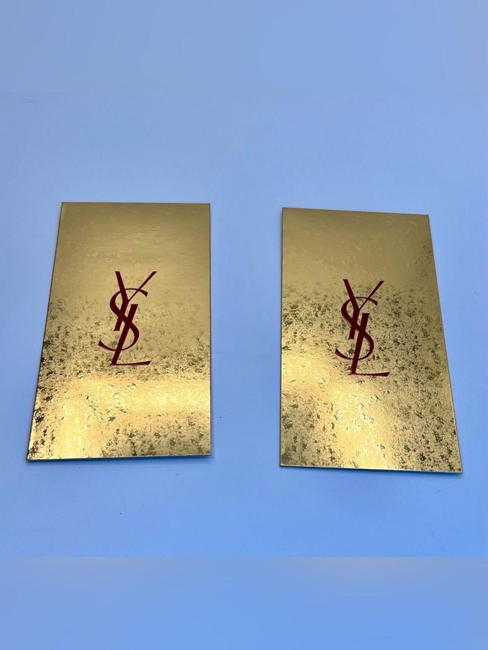 Yves Saint Laurent Gold Stationery Cards